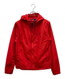 POLO RALPH LAUREN（ポロ・ラルフローレン）の古着「ポニー刺繍マウンテンパーカー」｜レッド