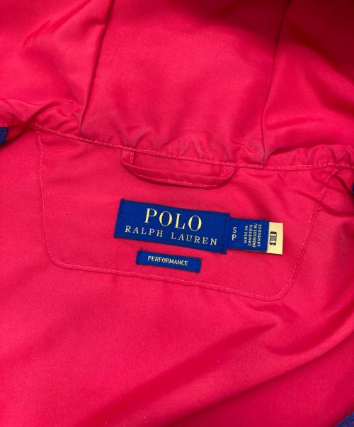 POLO RALPH LAUREN（ポロ・ラルフローレン）POLO RALPH LAUREN (ポロ・ラルフローレン) ポニー刺繍マウンテンパーカー レッド サイズ:Sの古着・服飾アイテム