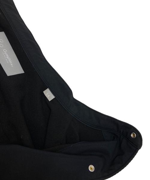 Gymphlex（ジムフレックス）Gymphlex (ジムフレックス) インサレーション バンドカラー シャツ ブラック サイズ:14の古着・服飾アイテム