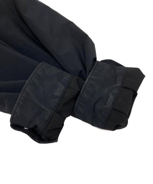 Gymphlex（ジムフレックス）Gymphlex (ジムフレックス) インサレーション バンドカラー シャツ ブラック サイズ:14の古着・服飾アイテム