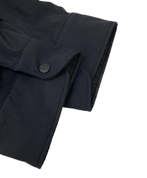 Gymphlex（ジムフレックス）Gymphlex (ジムフレックス) インサレーション バンドカラー シャツ ブラック サイズ:14の古着・服飾アイテム