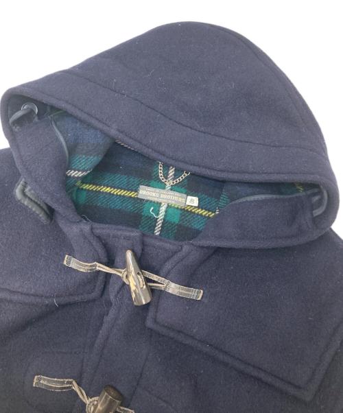 BROOKS BROTHERS（ブルックスブラザーズ）BROOKS BROTHERS (ブルックスブラザーズ) 裏地タータンチェック柄ダッフルコート ネイビー サイズ:40の古着・服飾アイテム
