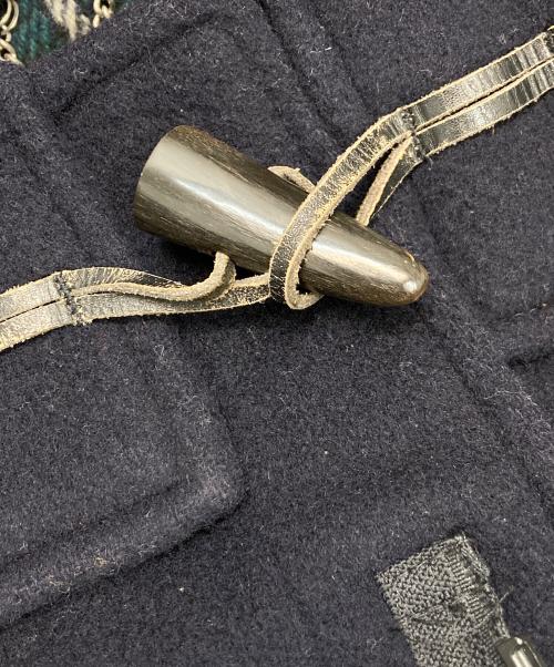 BROOKS BROTHERS（ブルックスブラザーズ）BROOKS BROTHERS (ブルックスブラザーズ) 裏地タータンチェック柄ダッフルコート ネイビー サイズ:40の古着・服飾アイテム