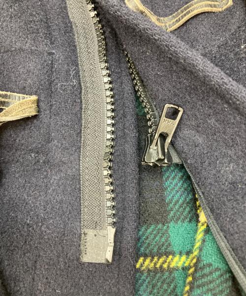 BROOKS BROTHERS（ブルックスブラザーズ）BROOKS BROTHERS (ブルックスブラザーズ) 裏地タータンチェック柄ダッフルコート ネイビー サイズ:40の古着・服飾アイテム