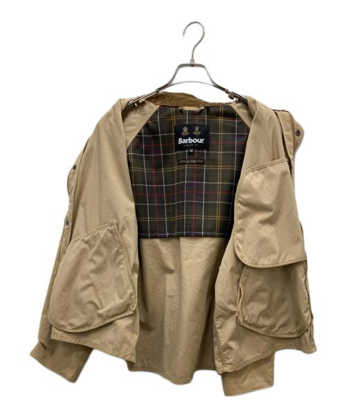 Barbour（バブアー）Barbour (バブアー) TRANSPORT CASUAL /ピーチスキン コットン ショートレングスブルゾン ベージュ サイズ:36の古着・服飾アイテム