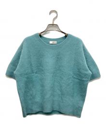 IENA（イエナ）の古着「ファーハーフスリーブプルオーバー」｜グリーン