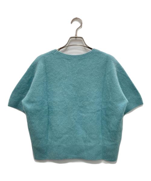 IENA（イエナ）IENA (イエナ) ファーハーフスリーブプルオーバー グリーン サイズ:不明（実寸参照）の古着・服飾アイテム