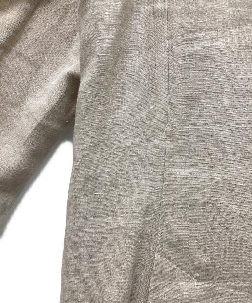 IENA（イエナ）IENA (イエナ) ドライリネンジャケット ベージュ サイズ:36の古着・服飾アイテム
