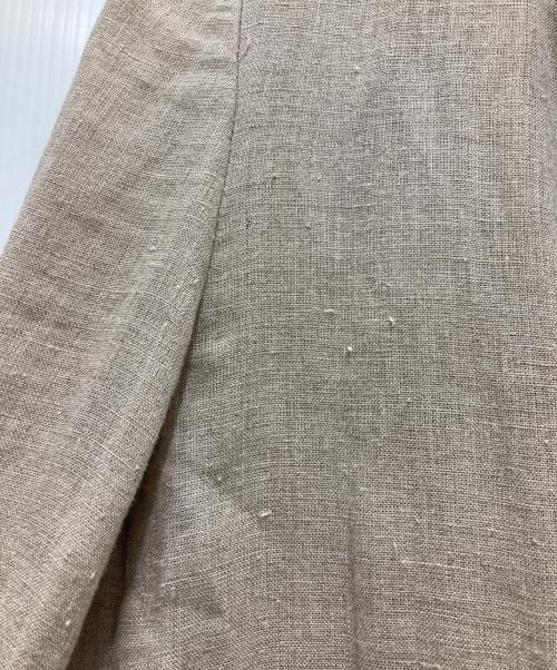 IENA（イエナ）IENA (イエナ) ドライリネンジャケット ベージュ サイズ:36の古着・服飾アイテム