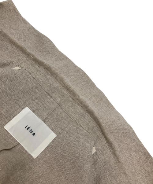 IENA（イエナ）IENA (イエナ) ドライリネンジャケット ベージュ サイズ:36の古着・服飾アイテム