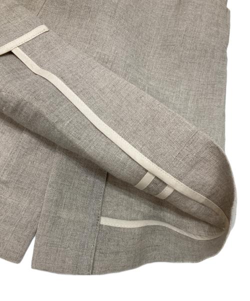 IENA（イエナ）IENA (イエナ) ドライリネンジャケット ベージュ サイズ:36の古着・服飾アイテム