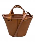 epoiエポイ）の古着「ツツ ツー 2WAYミドルバケツバッグ」｜タン