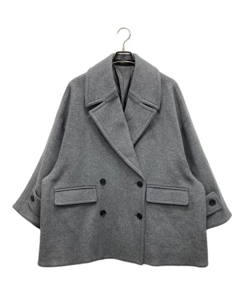 MAISON SPECIAL（メゾンスペシャル）MAISON SPECIAL (メゾンスペシャル) Poncho Coat グレー サイズ:FREEの古着・服飾アイテム