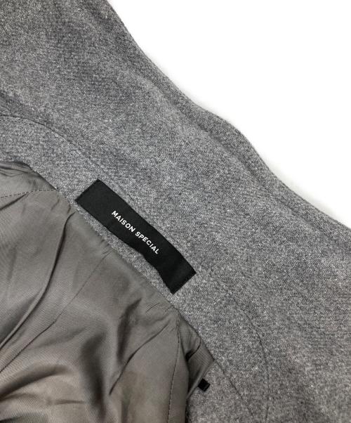 MAISON SPECIAL（メゾンスペシャル）MAISON SPECIAL (メゾンスペシャル) Poncho Coat グレー サイズ:FREEの古着・服飾アイテム