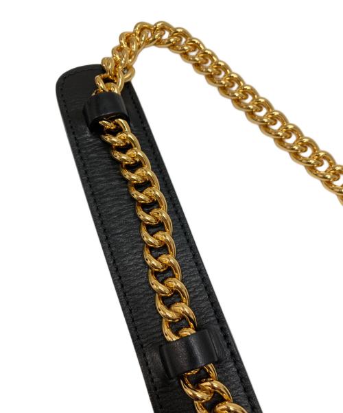 ETRO（エトロ）ETRO (エトロ) 総柄チェーン2WAYバッグ レッドの古着・服飾アイテム