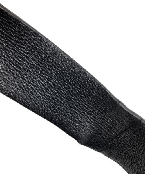 Aeta（アエタ）Aeta (アエタ) ペブルグレイン レザー ショルダー バッグ S ブラックの古着・服飾アイテム