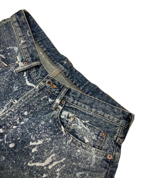 SUGARHILL（シュガーヒル）SUGARHILL (シュガーヒル) MOLDED DENIM TROUSERS WIDE CUT インディゴ サイズ:W34の古着・服飾アイテム