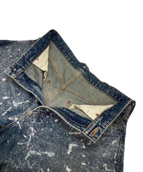 SUGARHILL（シュガーヒル）SUGARHILL (シュガーヒル) MOLDED DENIM TROUSERS WIDE CUT インディゴ サイズ:W34の古着・服飾アイテム