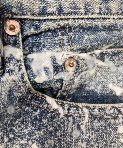 SUGARHILL（シュガーヒル）SUGARHILL (シュガーヒル) MOLDED DENIM TROUSERS WIDE CUT インディゴ サイズ:W34の古着・服飾アイテム