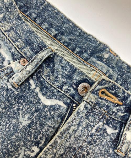 SUGARHILL（シュガーヒル）SUGARHILL (シュガーヒル) MOLDED DENIM TROUSERS WIDE CUT インディゴ サイズ:W34の古着・服飾アイテム