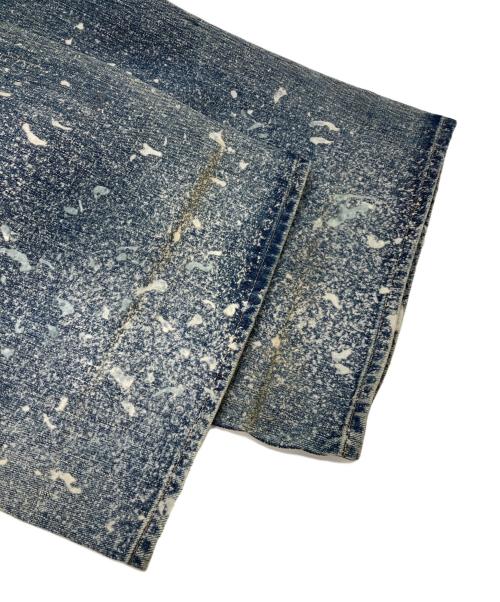 SUGARHILL（シュガーヒル）SUGARHILL (シュガーヒル) MOLDED DENIM TROUSERS WIDE CUT インディゴ サイズ:W34の古着・服飾アイテム