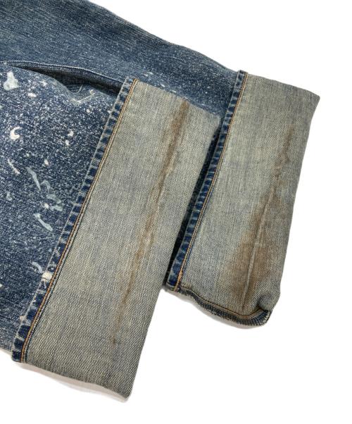 SUGARHILL（シュガーヒル）SUGARHILL (シュガーヒル) MOLDED DENIM TROUSERS WIDE CUT インディゴ サイズ:W34の古着・服飾アイテム