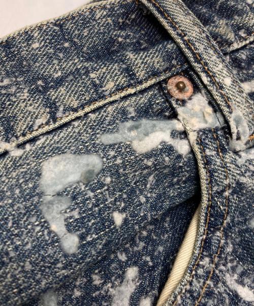 SUGARHILL（シュガーヒル）SUGARHILL (シュガーヒル) MOLDED DENIM TROUSERS WIDE CUT インディゴ サイズ:W34の古着・服飾アイテム