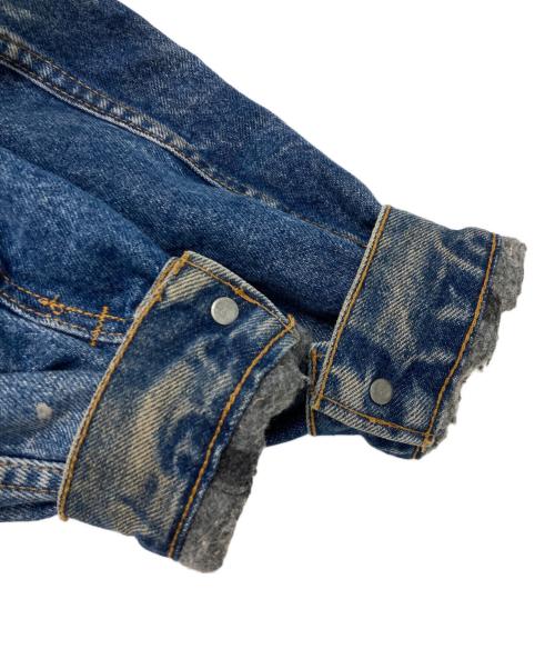 LEVI'S（リーバイス）LEVI'S (リーバイス) 裏ブランケットデニムジャケット ブルー サイズ:38Lの古着・服飾アイテム