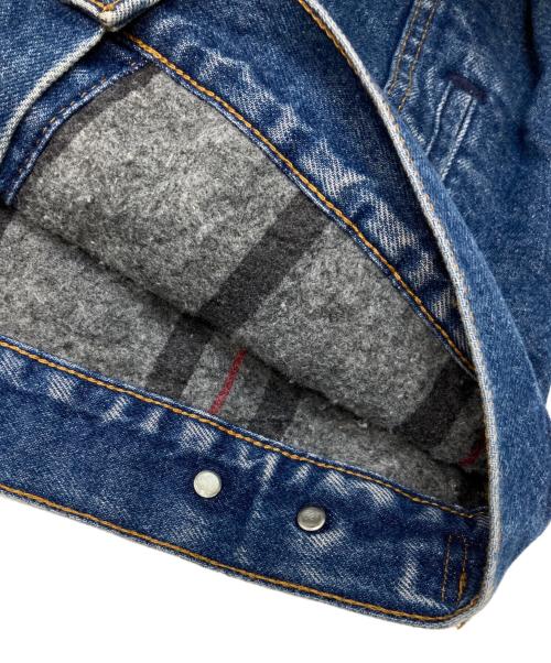 LEVI'S（リーバイス）LEVI'S (リーバイス) 裏ブランケットデニムジャケット ブルー サイズ:38Lの古着・服飾アイテム