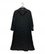 theory luxeセオリーリュクス）の古着「ロングシャツワンピース」｜ブラック