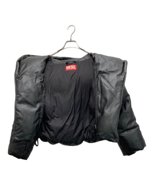 DIESEL（ディーゼル）DIESEL (ディーゼル) パファージャケット ブラック サイズ:36の古着・服飾アイテム