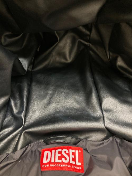 DIESEL（ディーゼル）DIESEL (ディーゼル) パファージャケット ブラック サイズ:36の古着・服飾アイテム