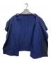 慈雨 (ジウ) 変形シャツ ブルー サイズ:40：8000円