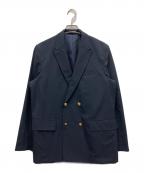 BEAMS PLUSビームスプラス）の古着「コンバットウール ダブルブレステッド ジャケット」｜ネイビー