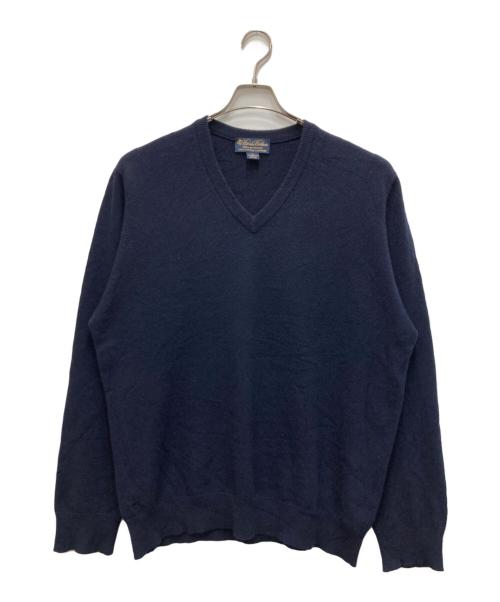BROOKS BROTHERS（ブルックスブラザーズ）BROOKS BROTHERS (ブルックスブラザーズ) カシミヤVネックニット ネイビー サイズ:XLの古着・服飾アイテム