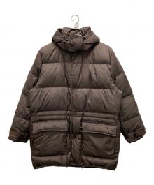 UNUSED（アンユーズド）の古着「Hooded Down Jacket」｜ブラウン