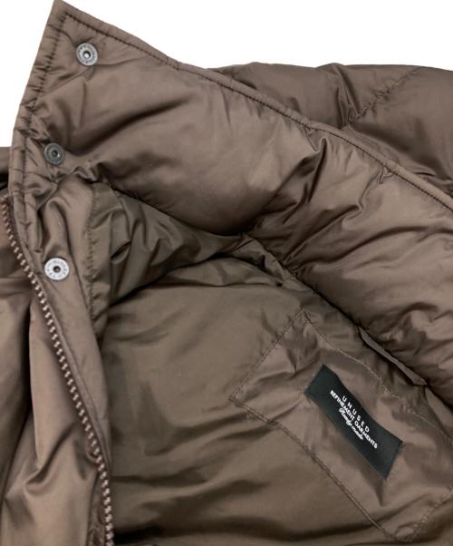 UNUSED（アンユーズド）UNUSED (アンユーズド) Hooded Down Jacket ブラウン サイズ:2の古着・服飾アイテム