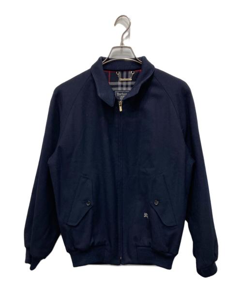 Burberry's（バーバリー）Burberry's (バーバリー) ウールスイングトップ ネイビー サイズ:Mの古着・服飾アイテム