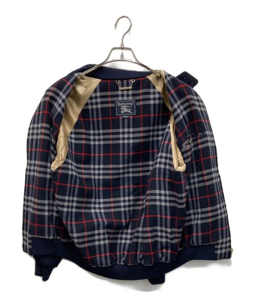 Burberry's（バーバリー）Burberry's (バーバリー) ウールスイングトップ ネイビー サイズ:Mの古着・服飾アイテム