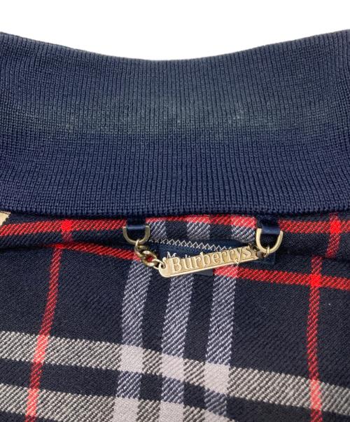 Burberry's（バーバリー）Burberry's (バーバリー) ウールスイングトップ ネイビー サイズ:Mの古着・服飾アイテム