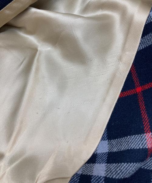 Burberry's（バーバリー）Burberry's (バーバリー) ウールスイングトップ ネイビー サイズ:Mの古着・服飾アイテム