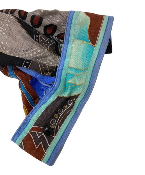 LEONARD（レオナール）LEONARD (レオナール) シルク混カットソー マルチカラー サイズ:Mの古着・服飾アイテム