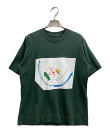 PLAN C（プランシー）の古着「プリントTシャツ」｜グリーン