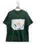 Plan C（プランシー）の古着「プリントTシャツ」｜グリーン