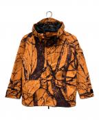 HOUSTONヒューストン）の古着「リアルツリーマウンテンパーカー」｜オレンジ