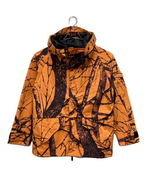 HOUSTON（ヒューストン）HOUSTON (ヒューストン) リアルツリーマウンテンパーカー オレンジ サイズ:Mの古着・服飾アイテム