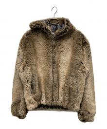 JOURNAL STANDARD（ジャーナルスタンダード）の古着「ティサベル エスキモー ジップ フーディ」｜ブラウン