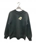 FRUIT OF THE LOOMフルーツオブザルーム）の古着「プリントスウェット」｜ブラック