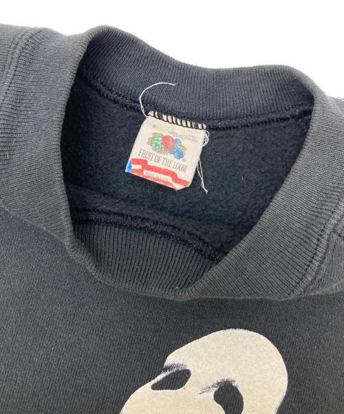 FRUIT OF THE LOOM（フルーツオブザルーム）FRUIT OF THE LOOM (フルーツオブザルーム) プリントスウェット ブラック サイズ:Lの古着・服飾アイテム