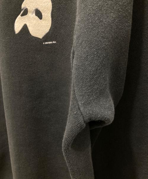 FRUIT OF THE LOOM（フルーツオブザルーム）FRUIT OF THE LOOM (フルーツオブザルーム) プリントスウェット ブラック サイズ:Lの古着・服飾アイテム